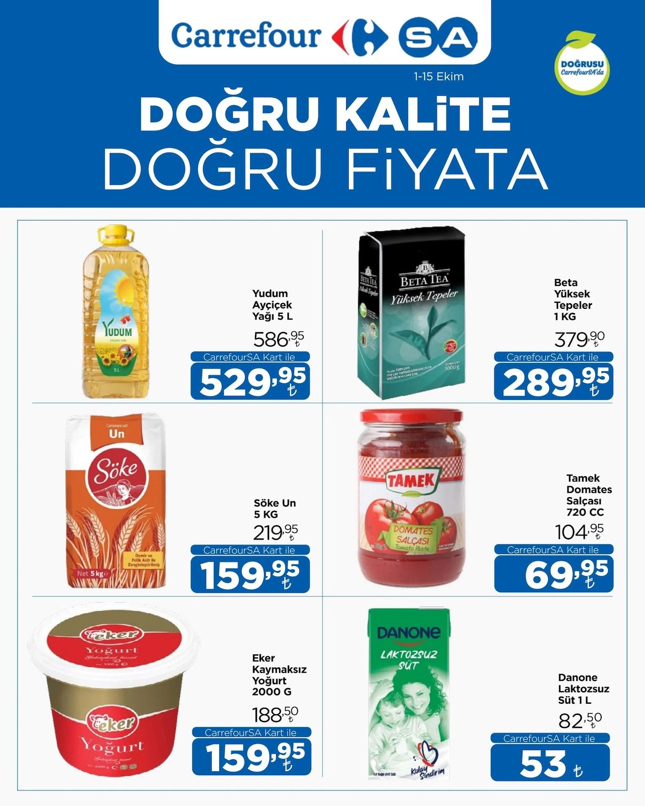 CarrefourSA katalog sayfa 1