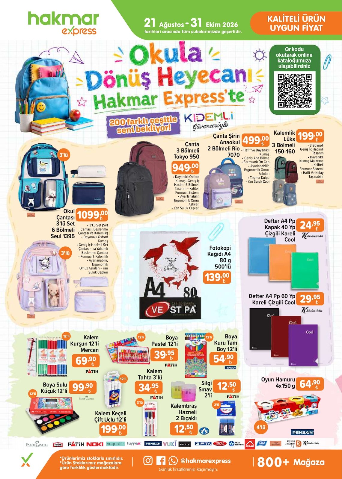 Hakmar Express katalog sayfa 1