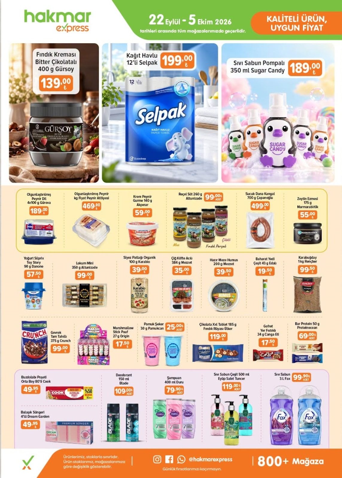 Hakmar Express katalog sayfa 1