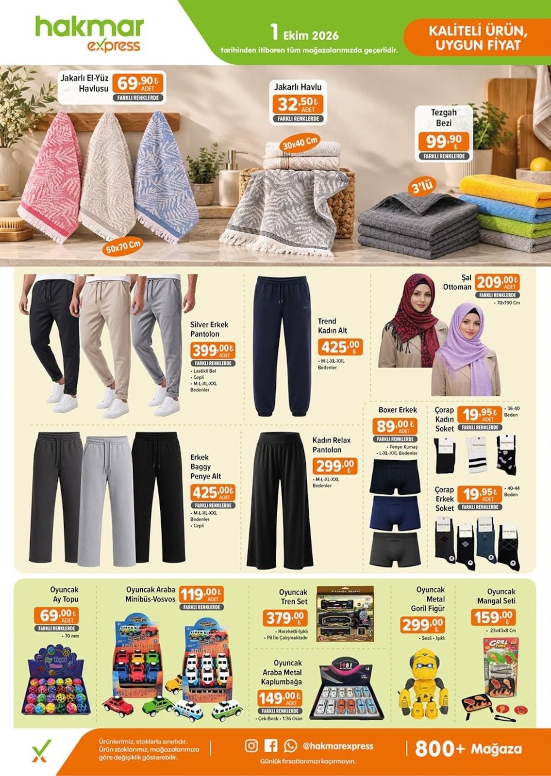 Hakmar Express katalog sayfa 1