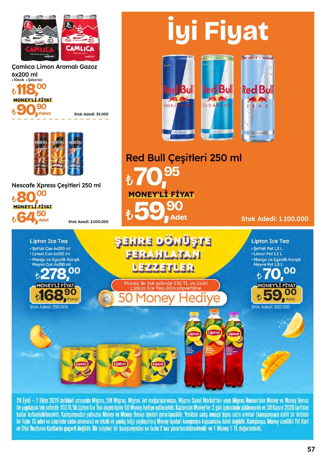 Migros katalog sayfa 57