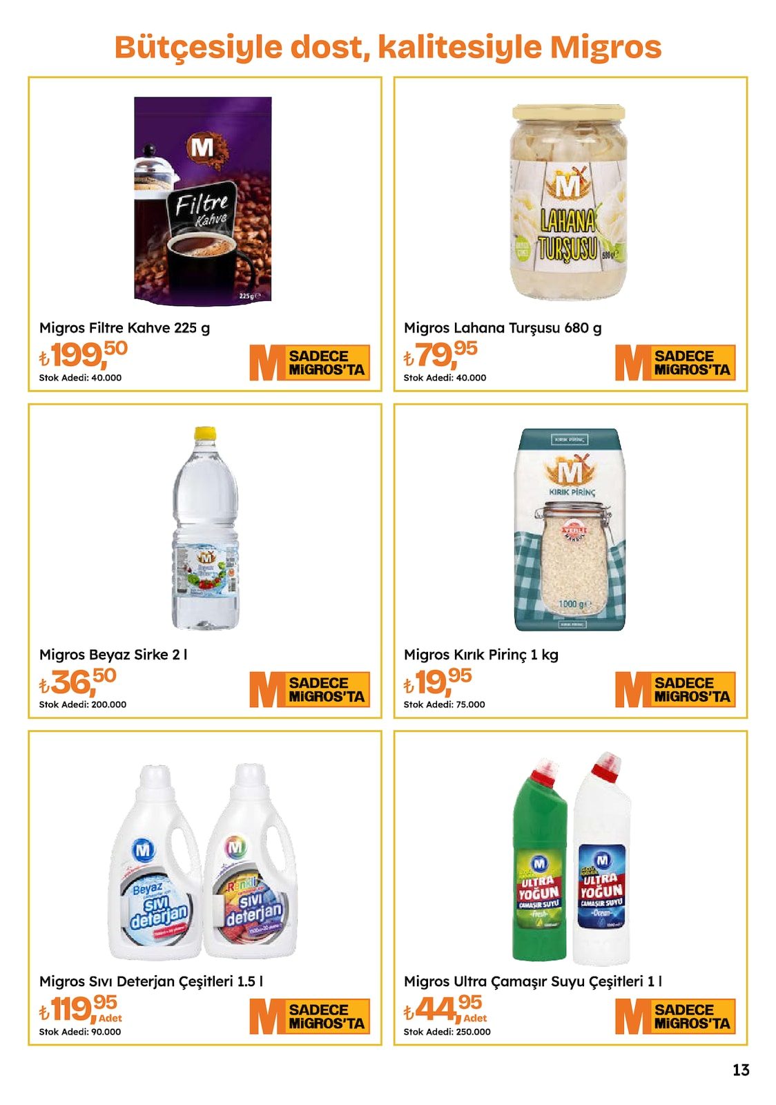 Migros katalog sayfa 13