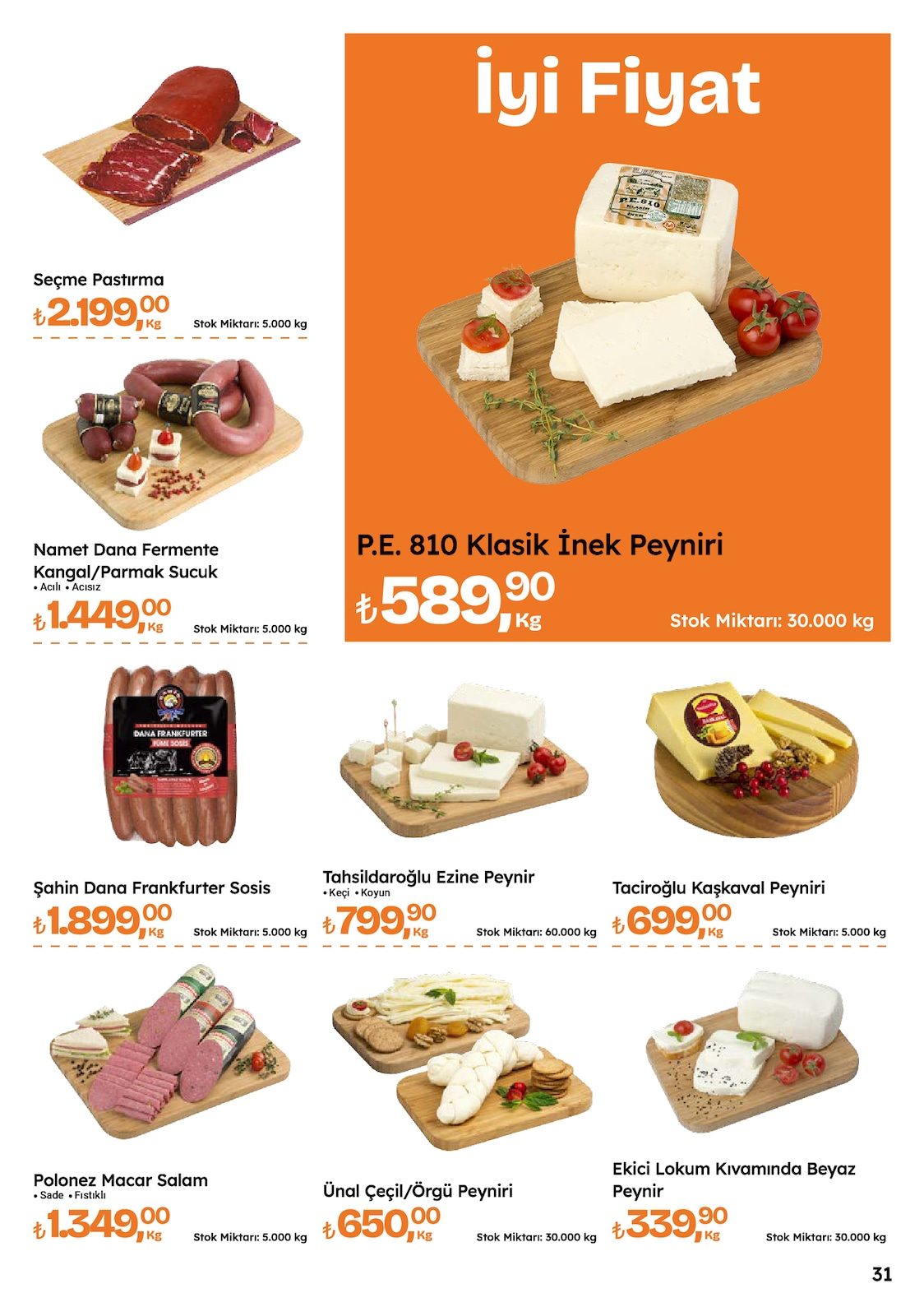Migros katalog sayfa 31