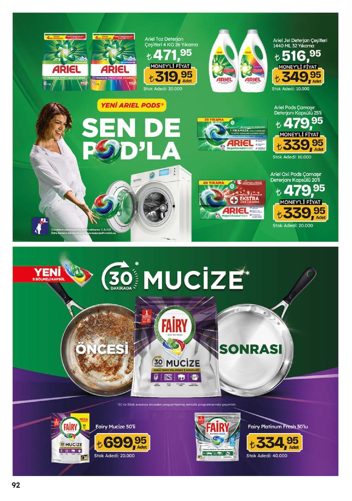 Migros katalog sayfa 92