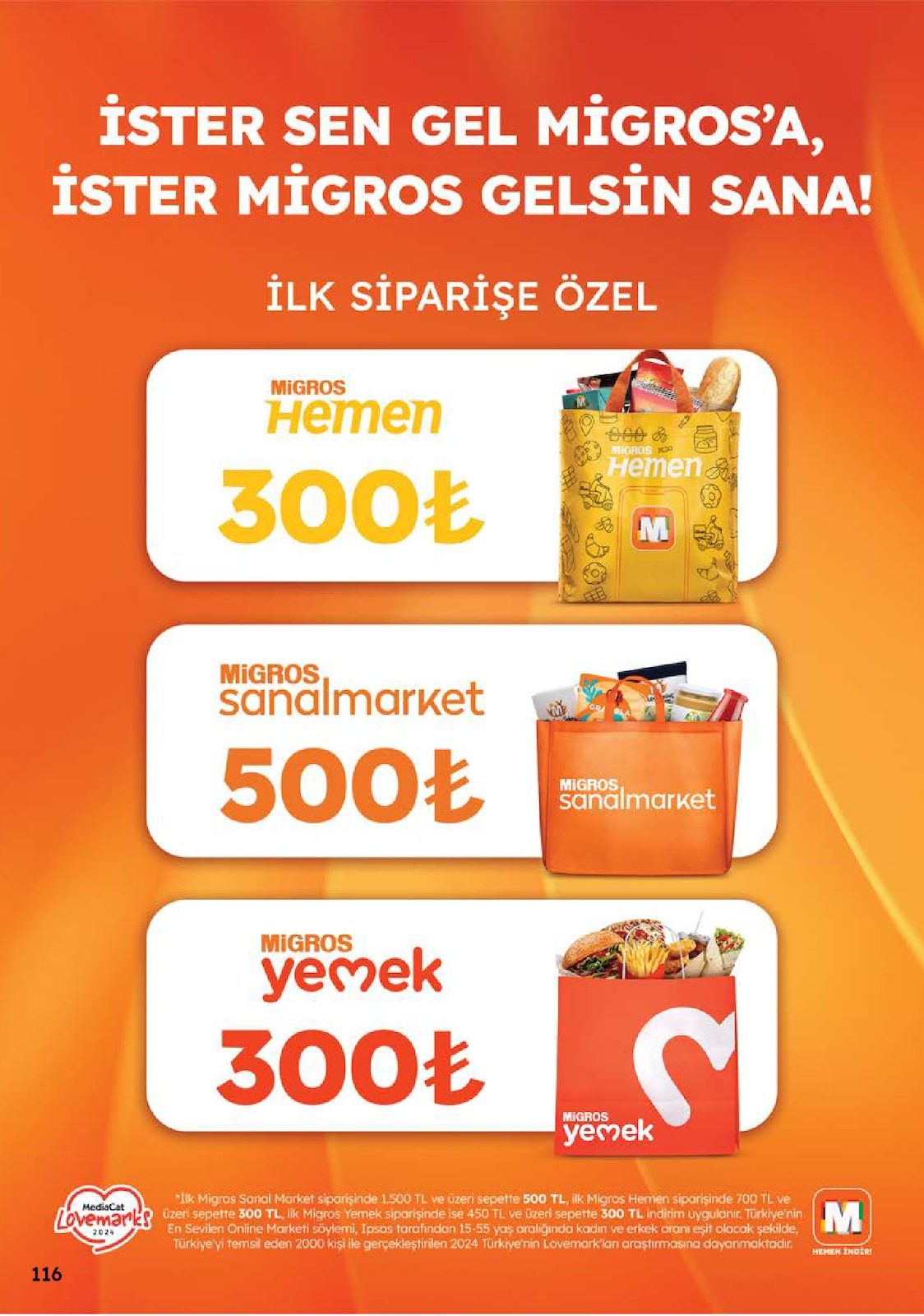 Migros katalog sayfa 116