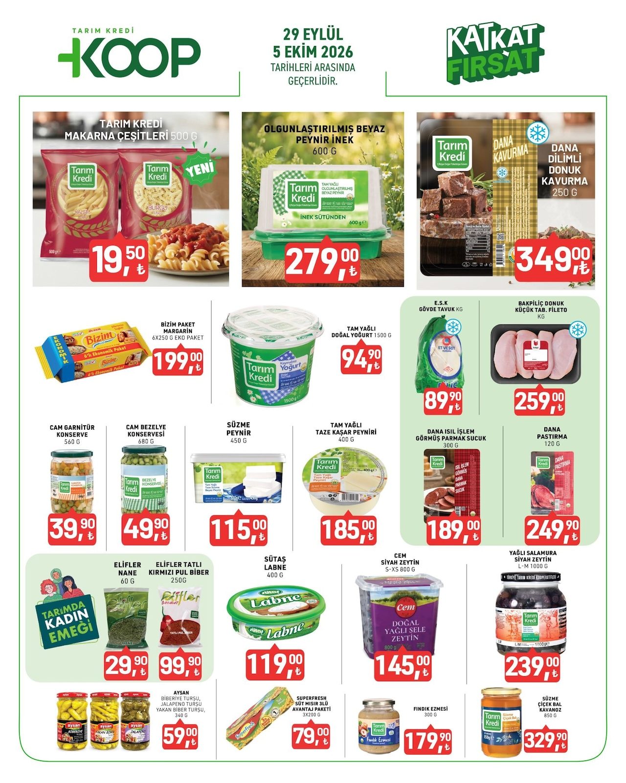 Tarım Kredi Kooperatifi katalog sayfa 1