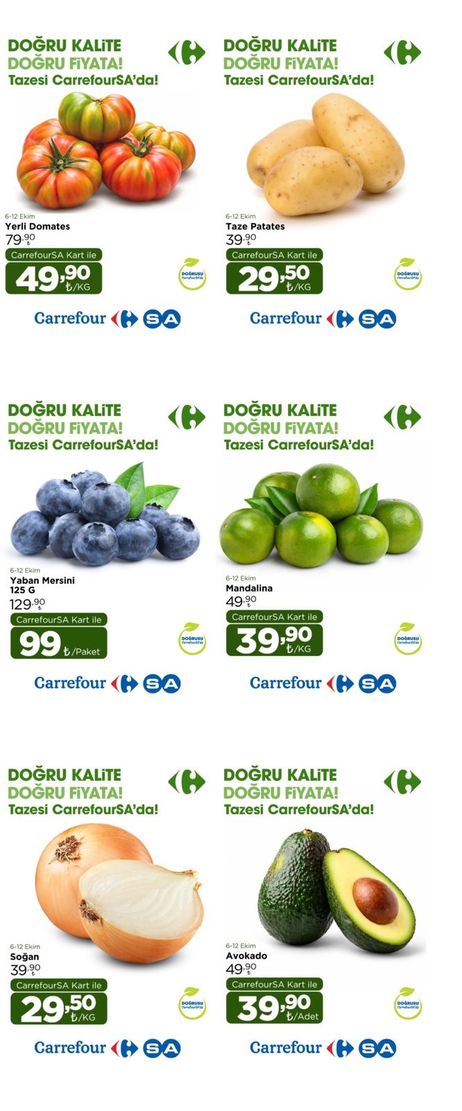 CarrefourSA katalog sayfa 1