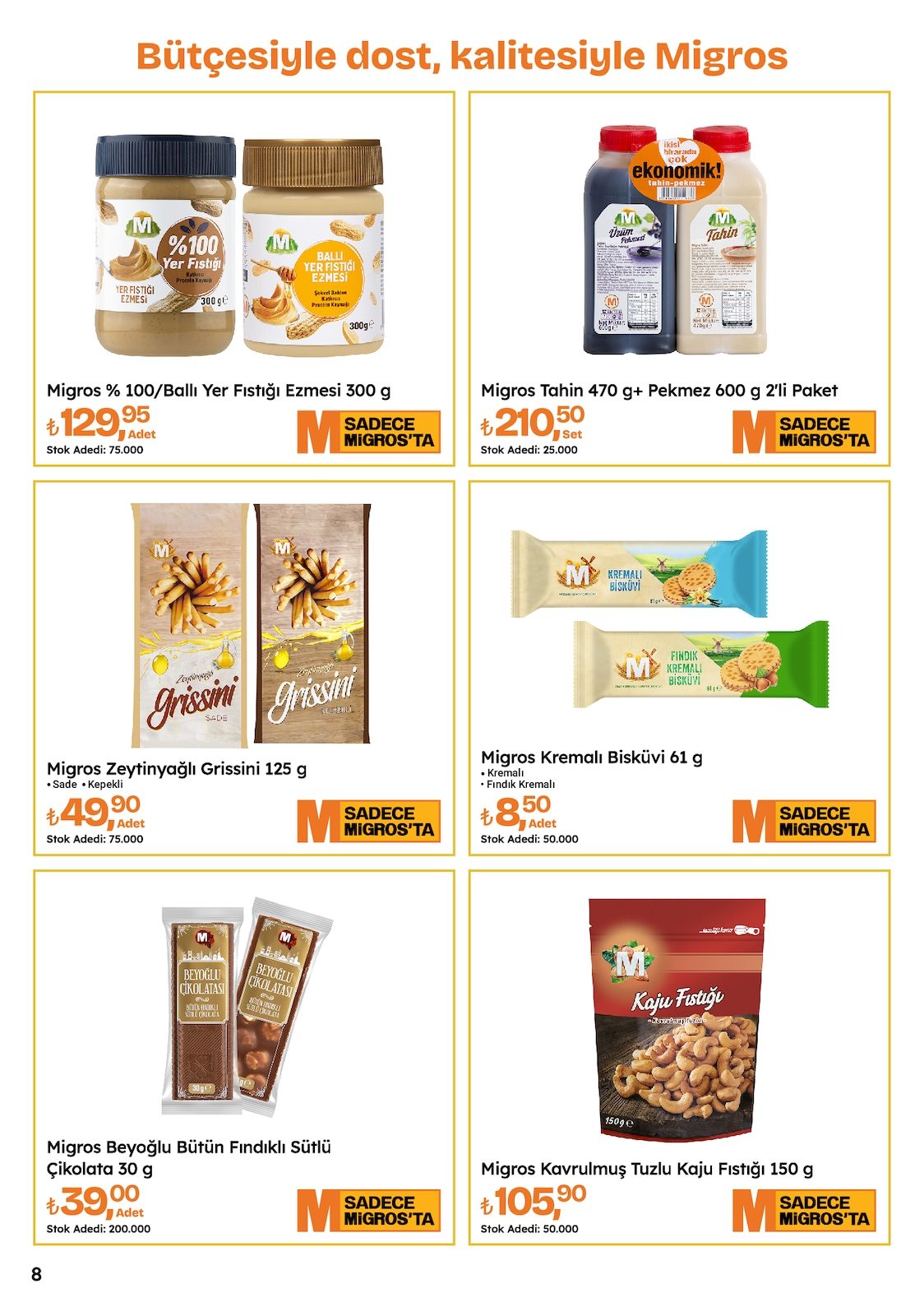 Migros katalog sayfa 8