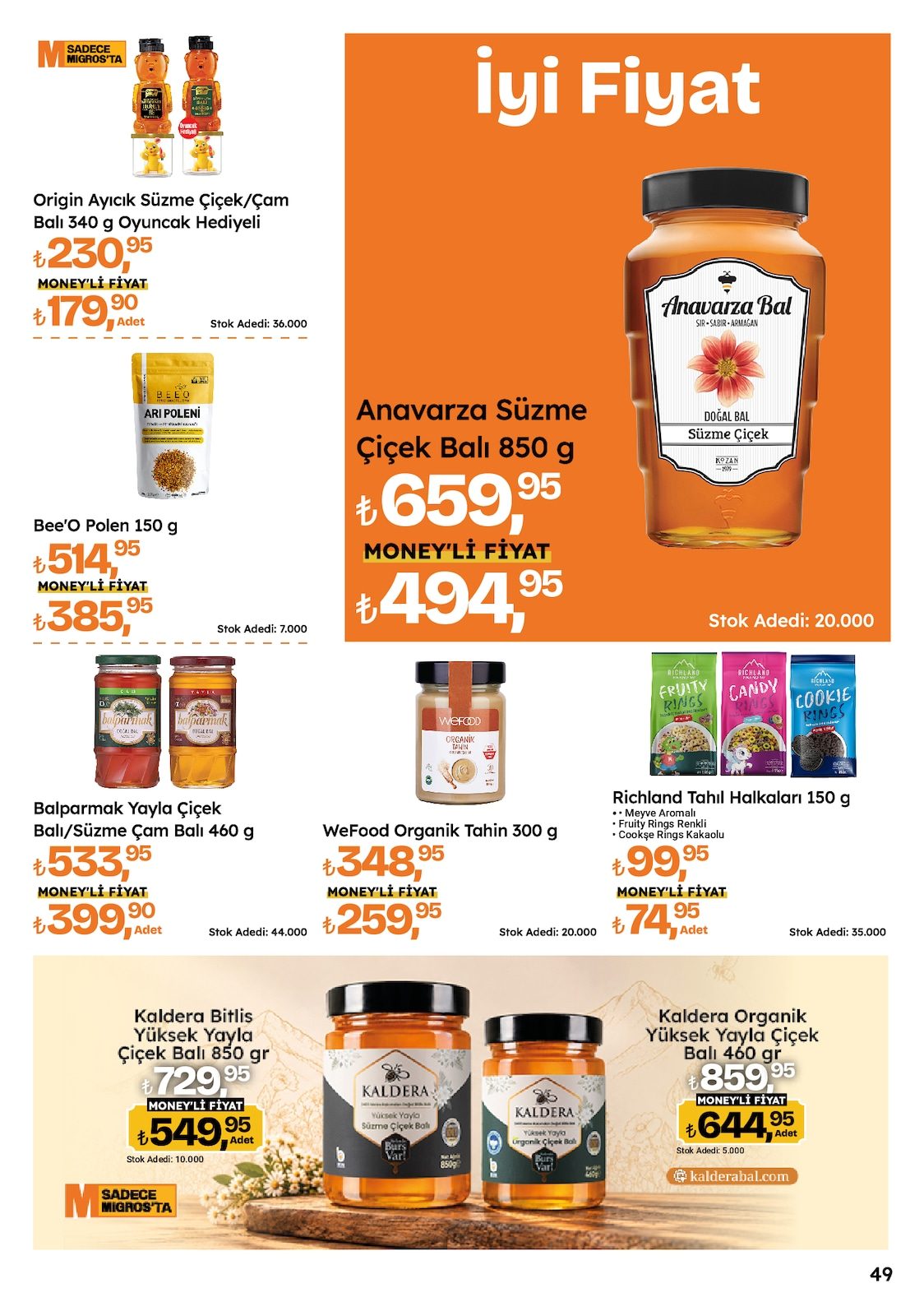 Migros katalog sayfa 49