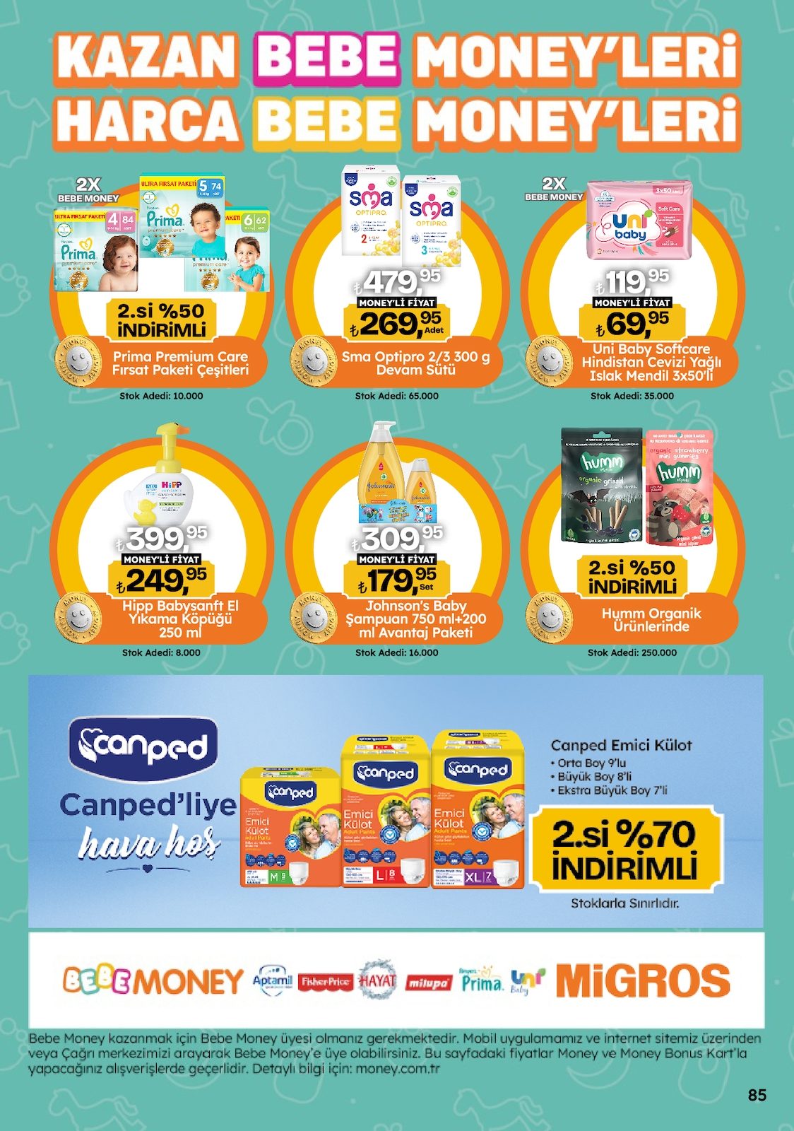 Migros katalog sayfa 85