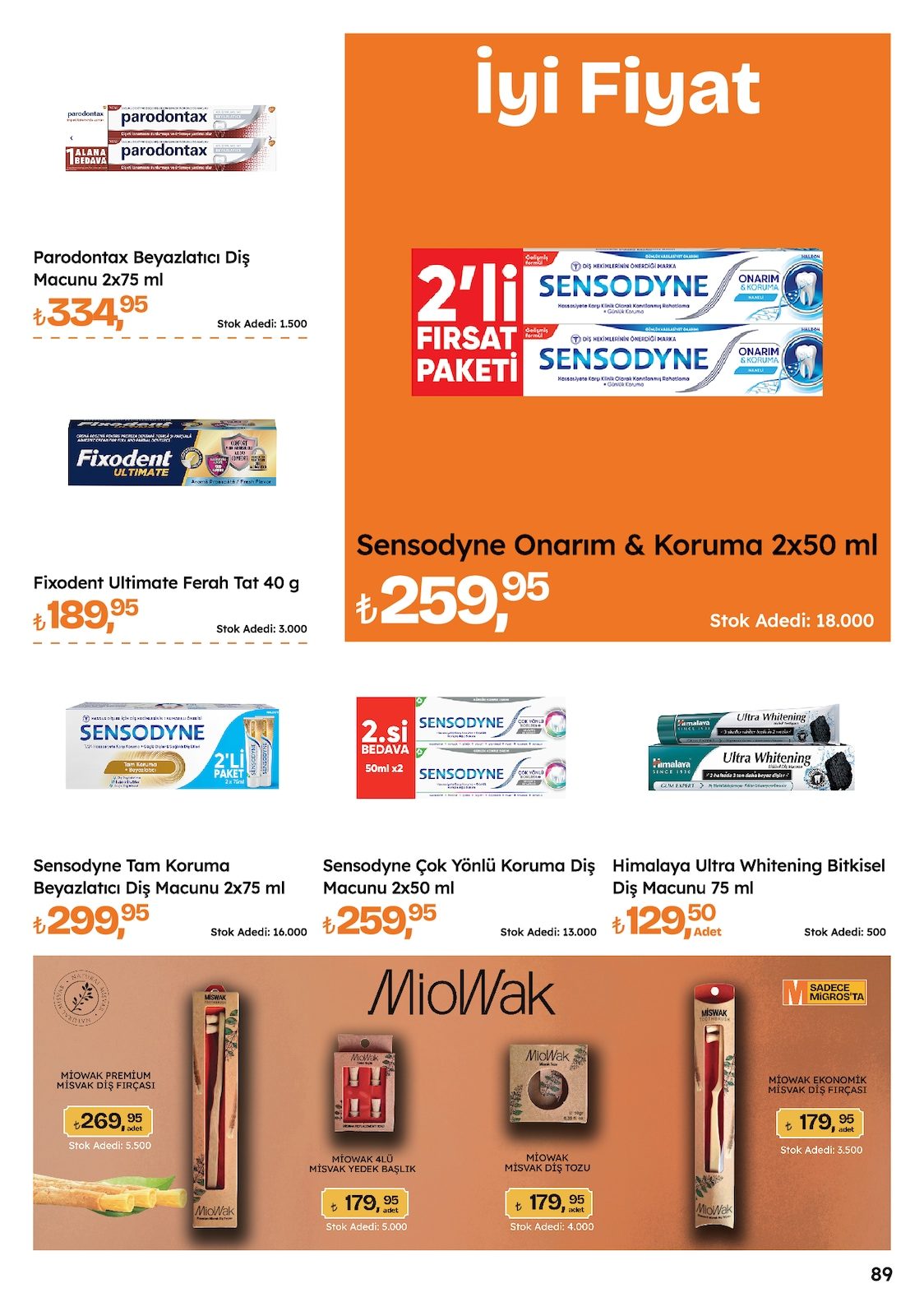 Migros katalog sayfa 89