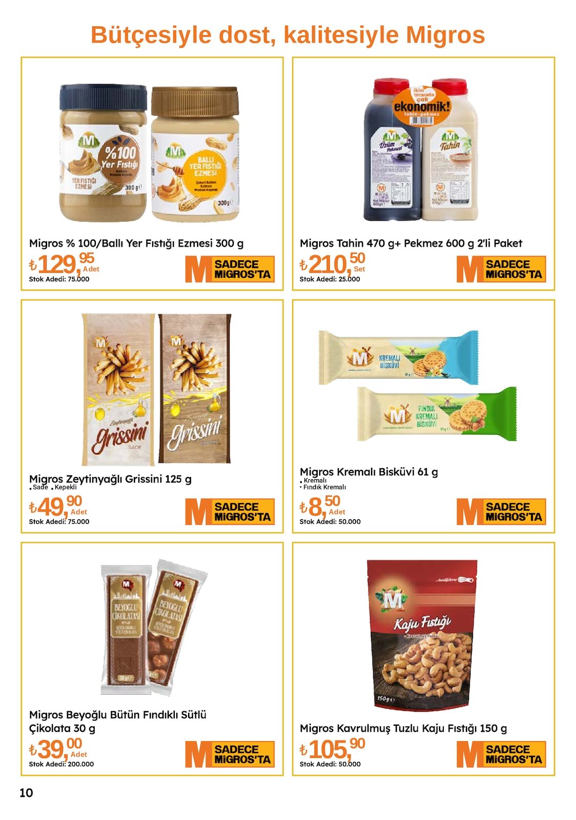 Migros katalog sayfa 10