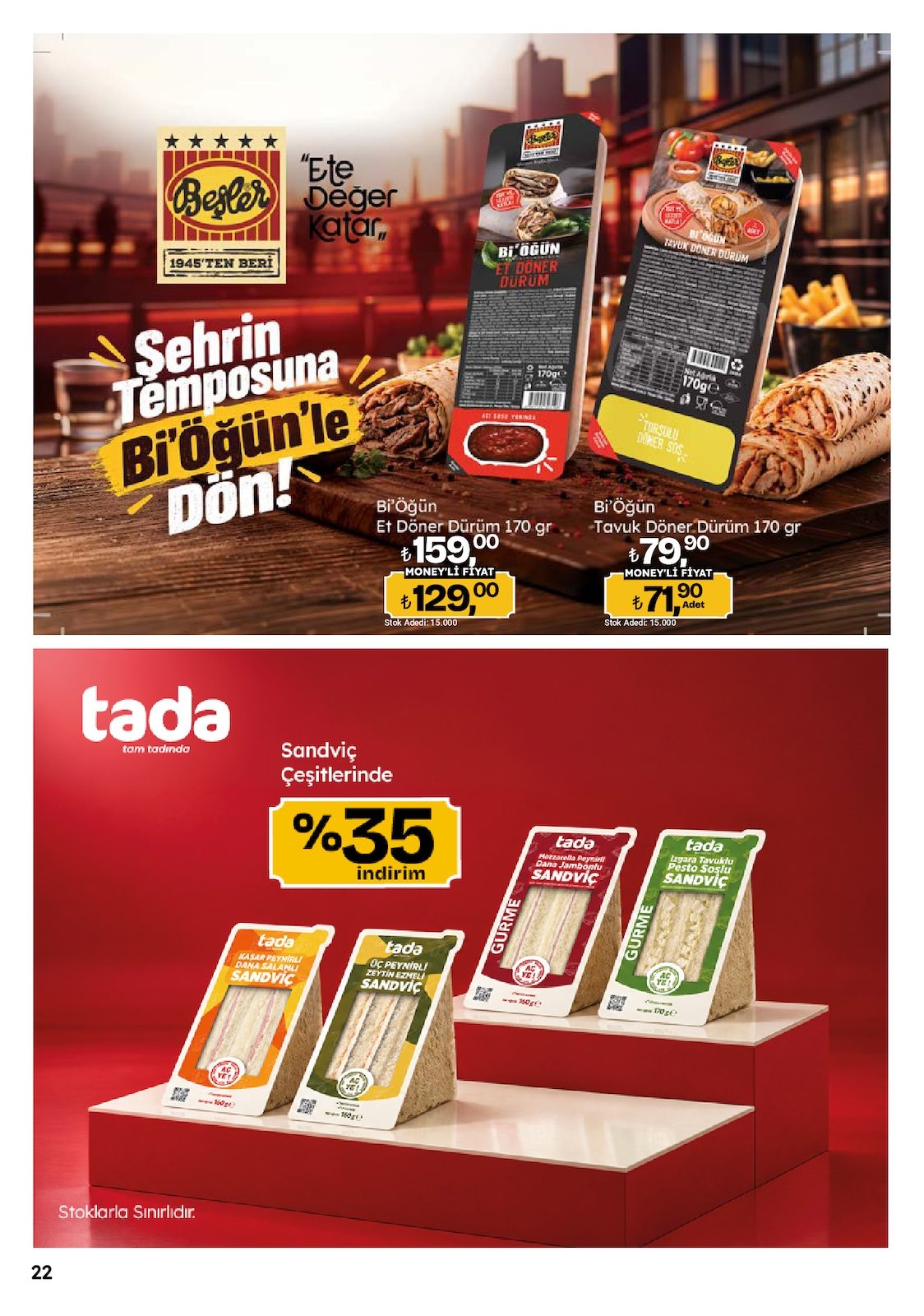 Migros katalog sayfa 22