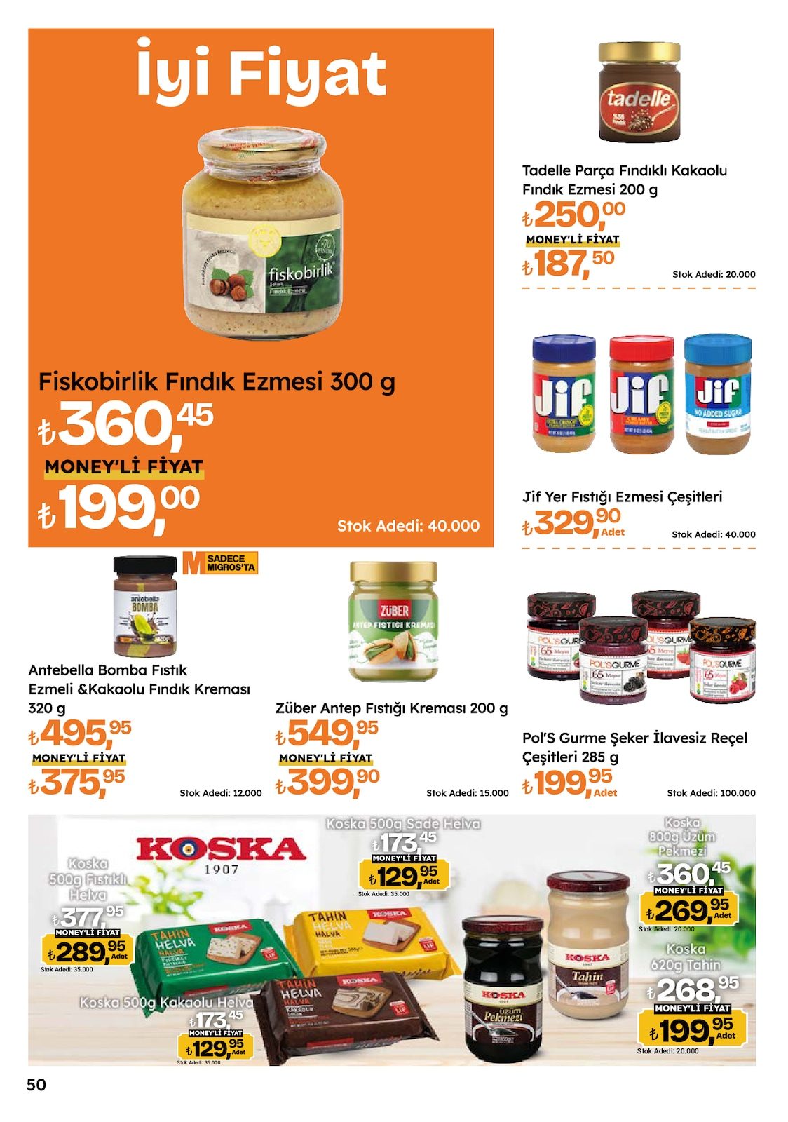 Migros katalog sayfa 50