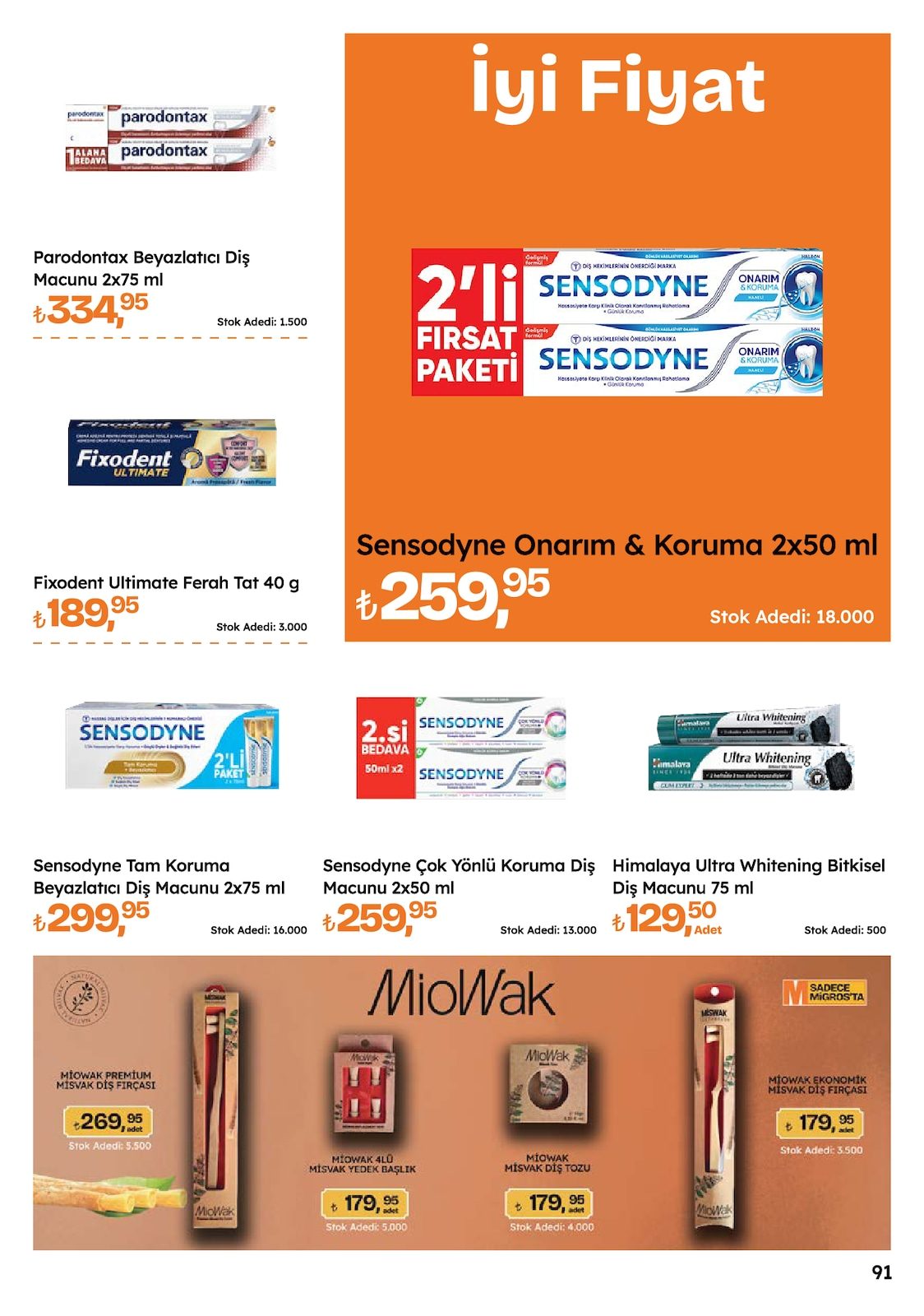 Migros katalog sayfa 91