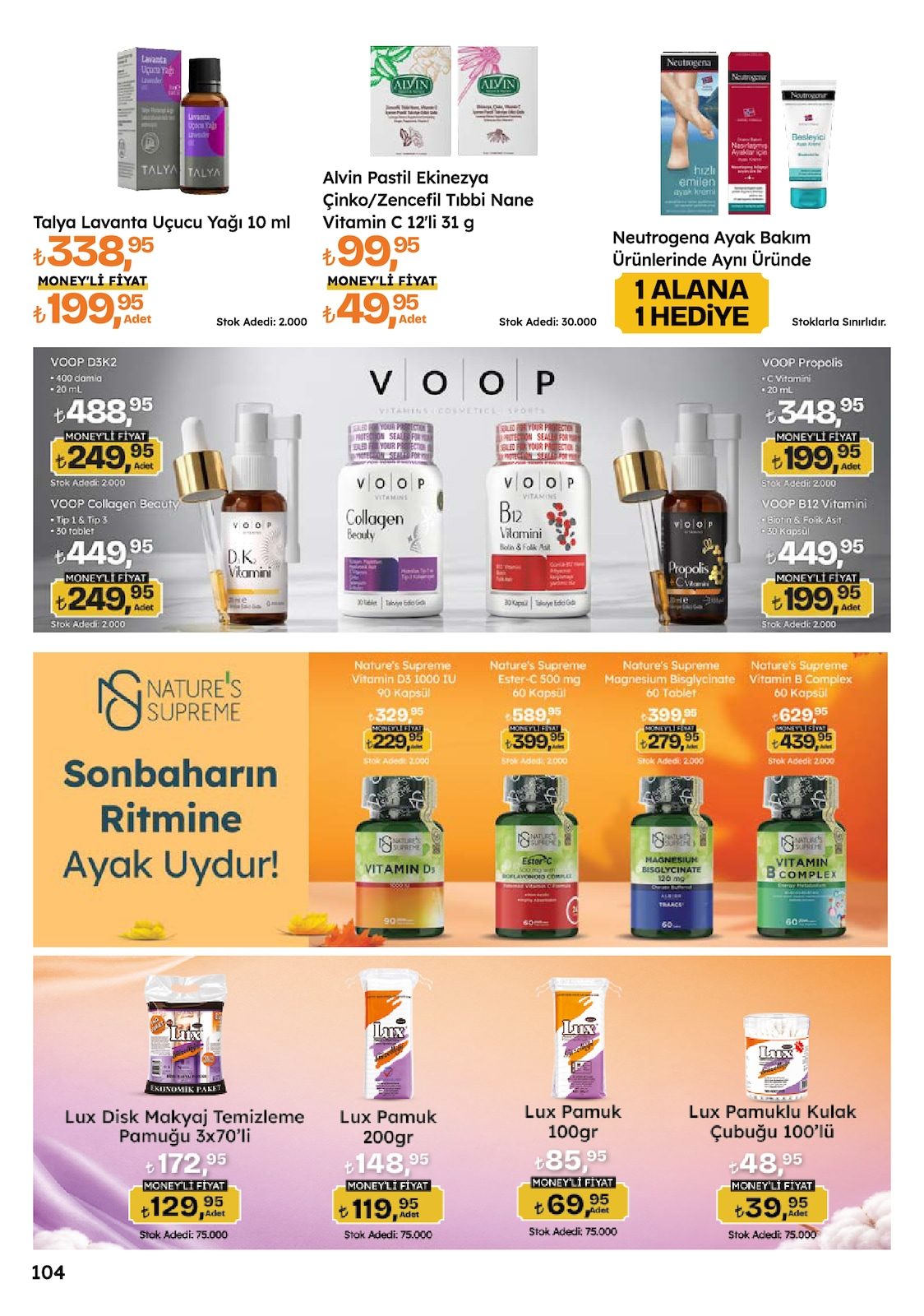 Migros katalog sayfa 104