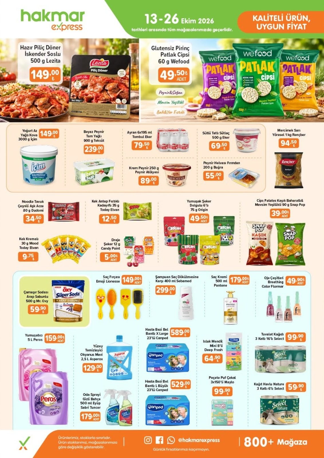 Hakmar Express katalog sayfa 1