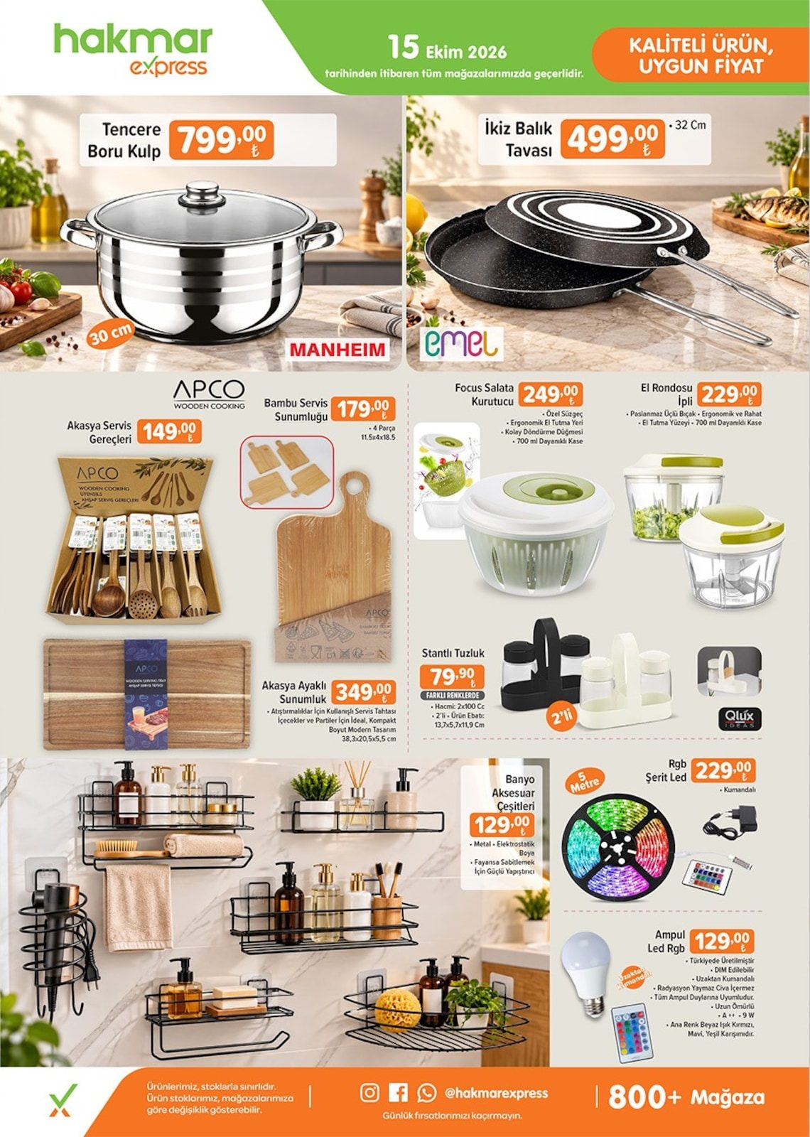 Hakmar Express katalog sayfa 1
