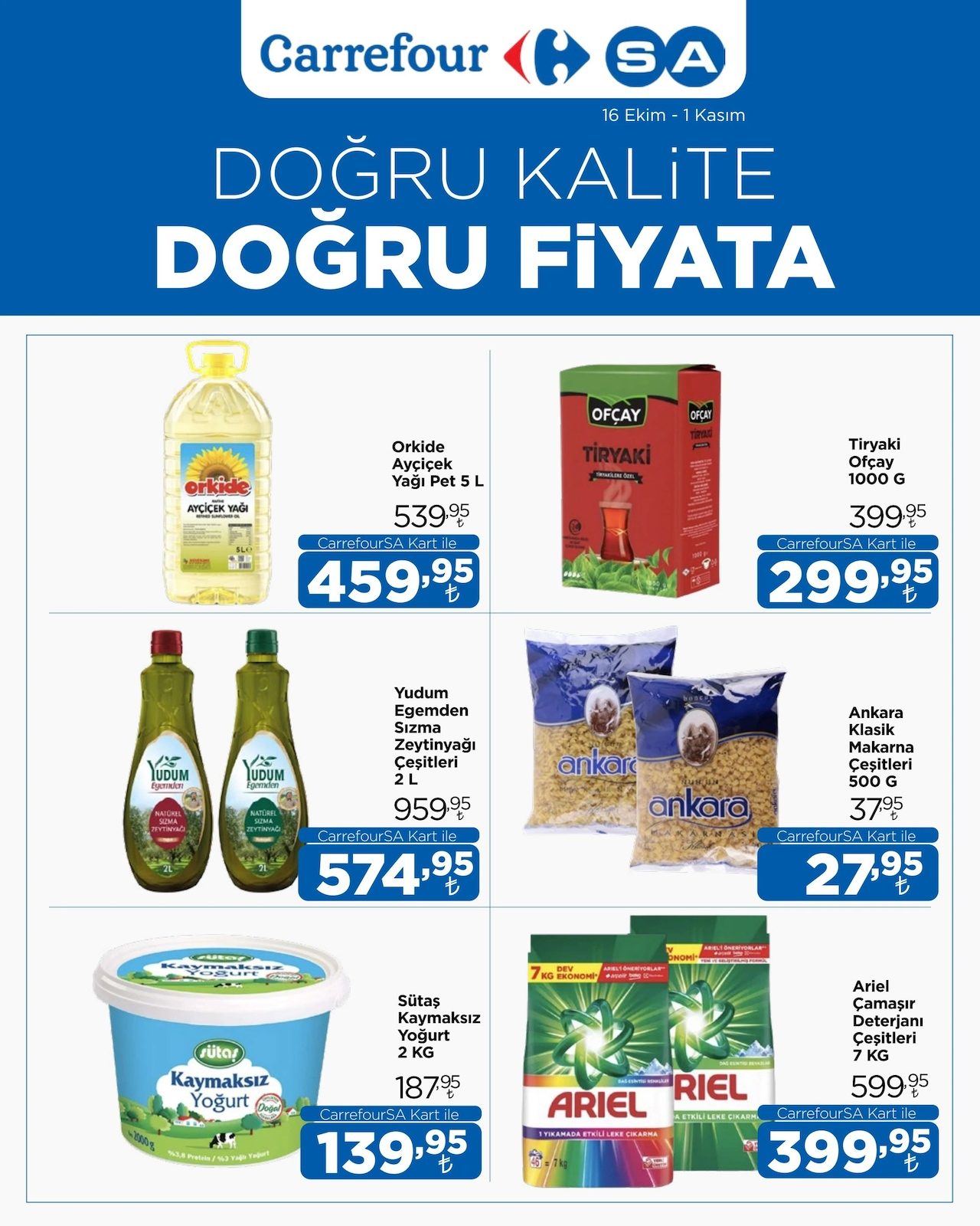 CarrefourSA katalog sayfa 1