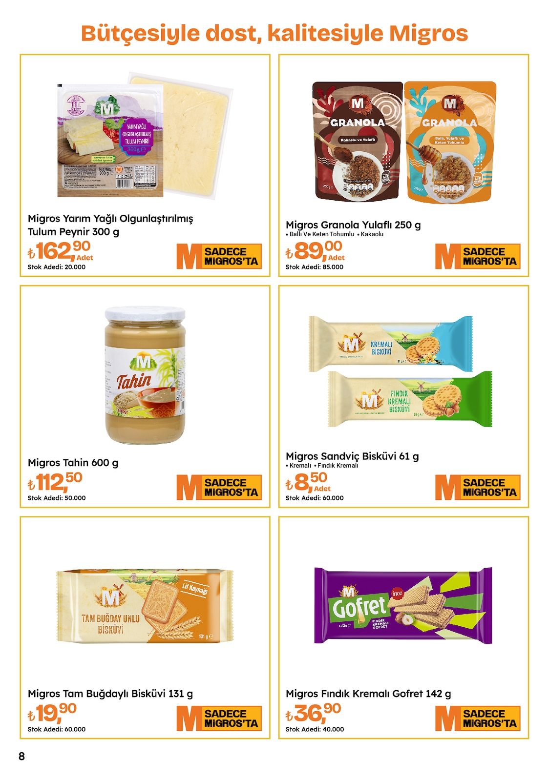 Migros katalog sayfa 8