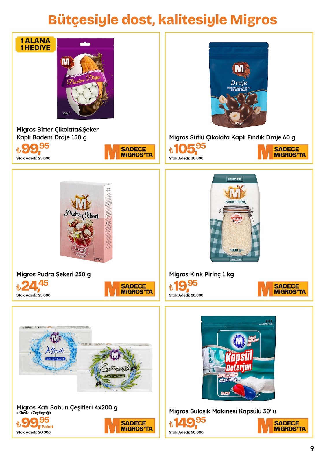 Migros katalog sayfa 9