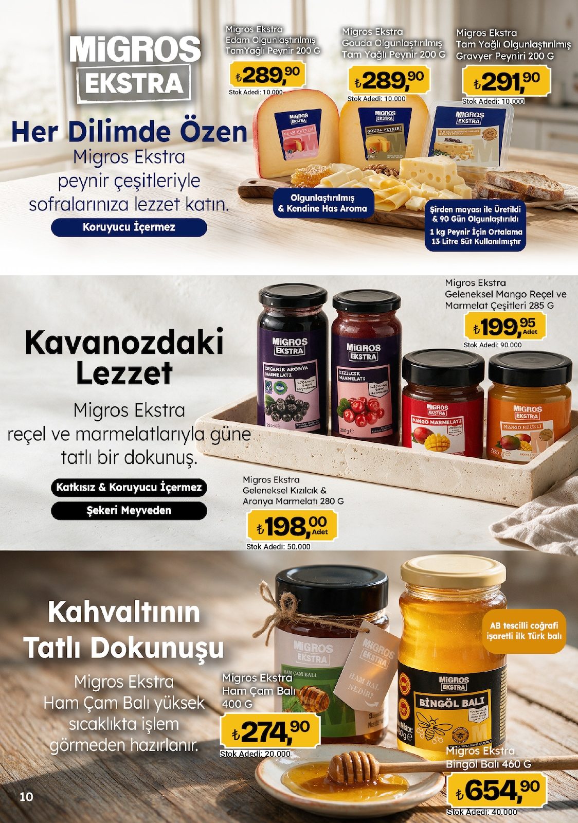 Migros katalog sayfa 10