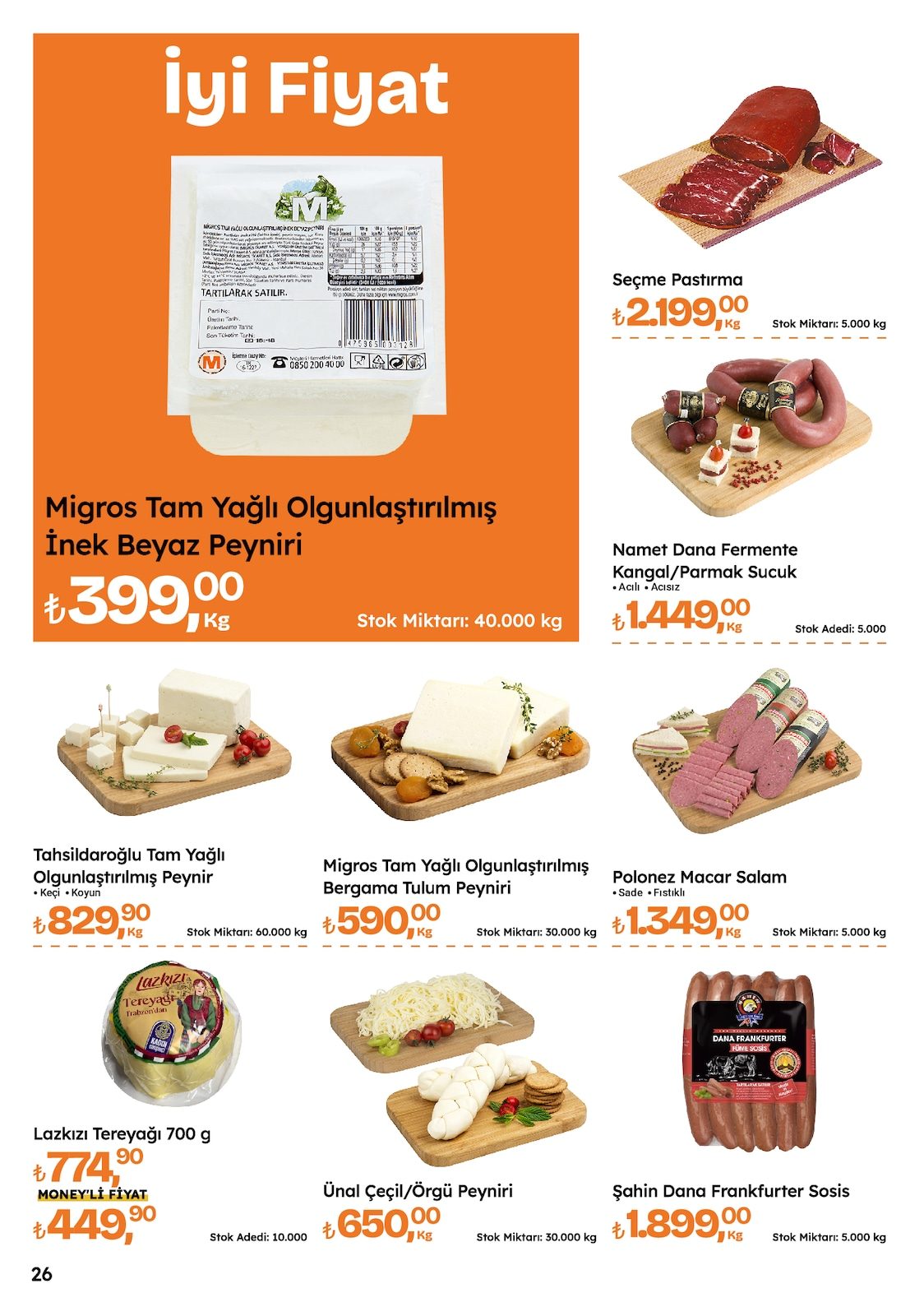 Migros katalog sayfa 26