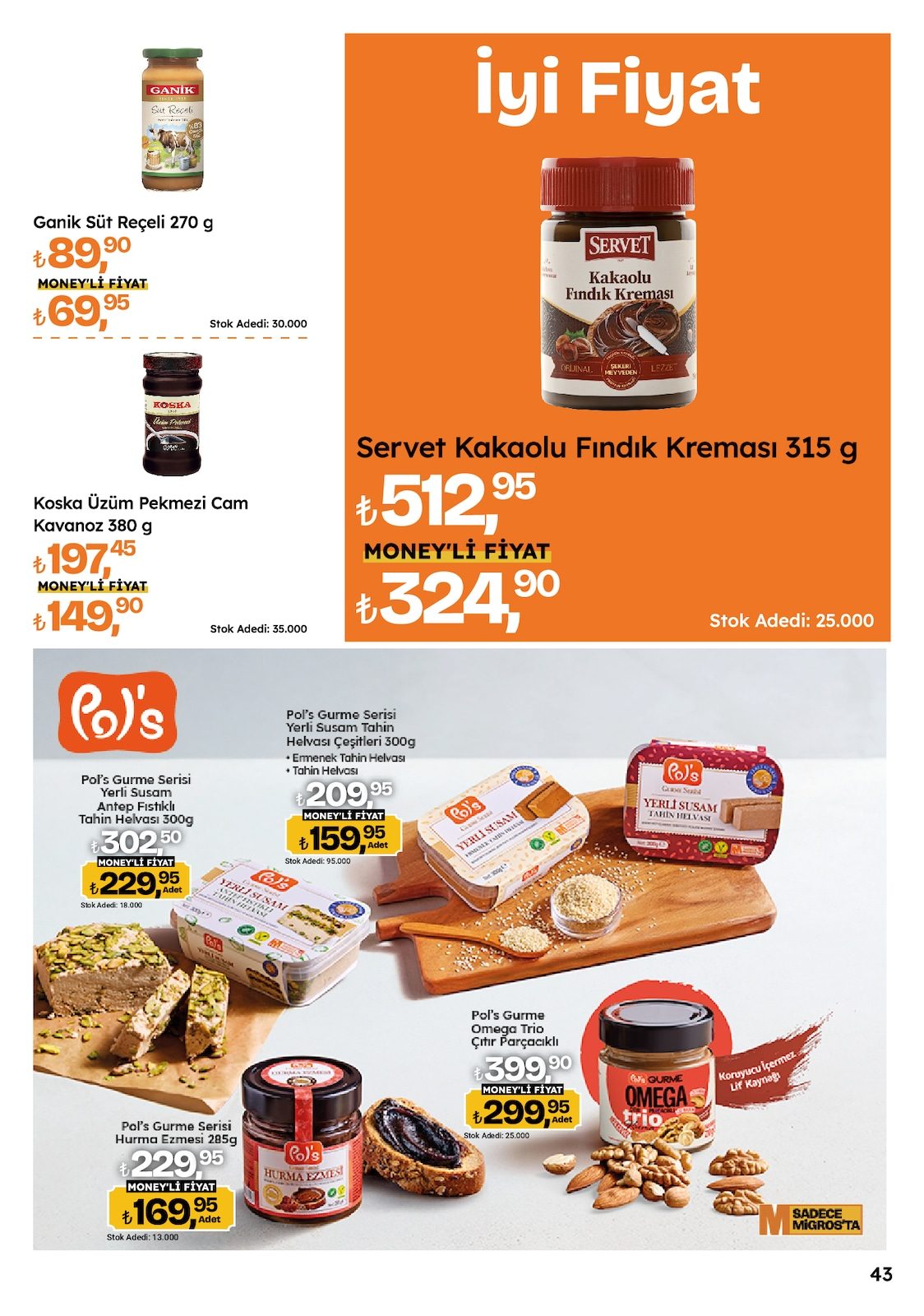 Migros katalog sayfa 43