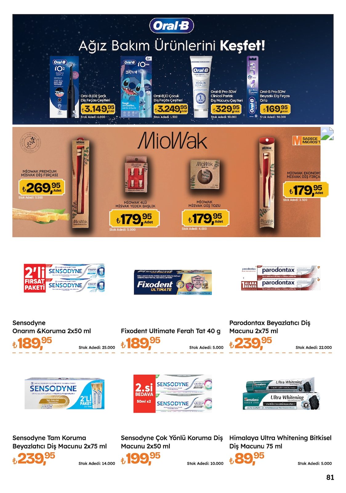 Migros katalog sayfa 81