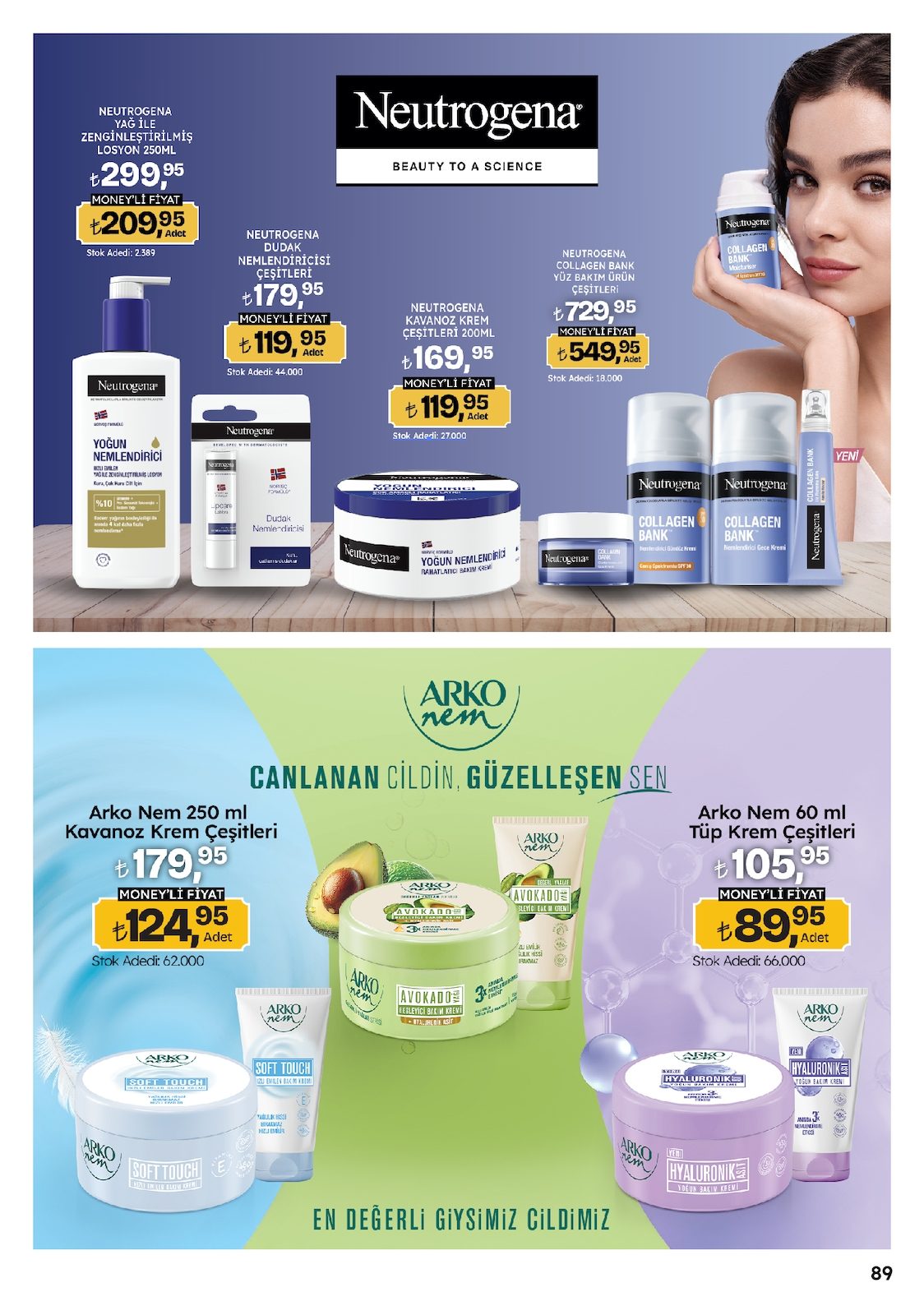 Migros katalog sayfa 89
