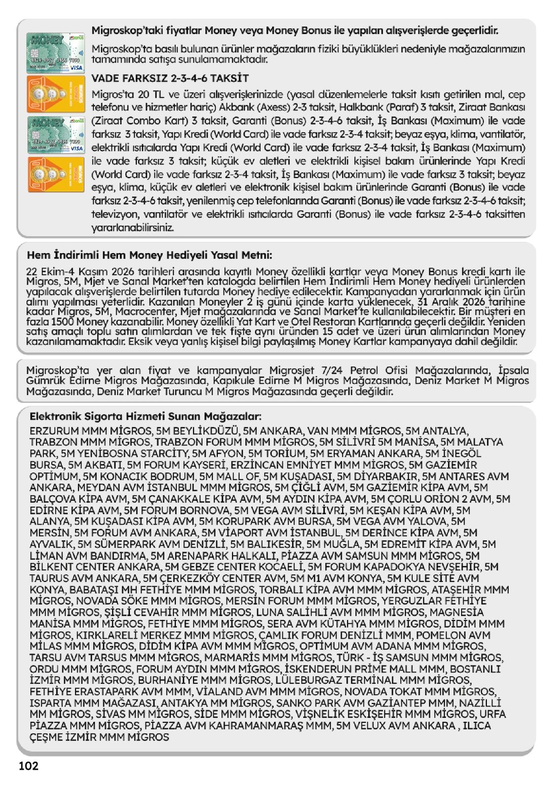 Migros katalog sayfa 102